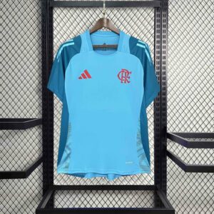 CAMISA DO FLAMENGO TREINO 25/26 - AZUL CLARO