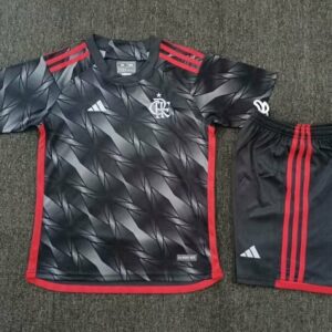 KIT INFANTIL FLAMENGO III 24/25 - CINZA