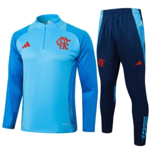 CONJUNTO FLAMENGO 25/26 - AZUL CLARO
